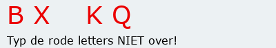 Bevestigingscode
