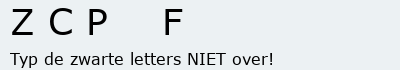 Bevestigingscode