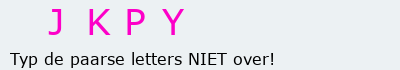 Bevestigingscode