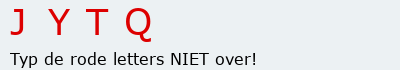 Bevestigingscode