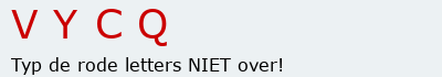 Bevestigingscode