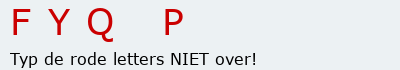 Bevestigingscode