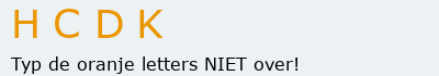 Bevestigingscode
