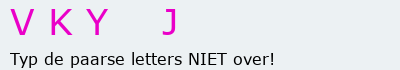 Bevestigingscode