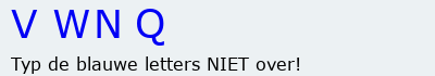 Bevestigingscode