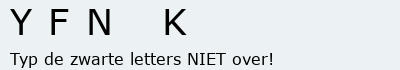 Bevestigingscode