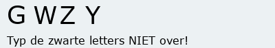 Bevestigingscode