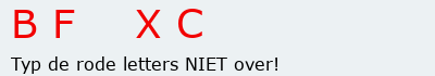 Bevestigingscode