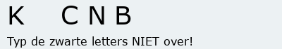 Bevestigingscode