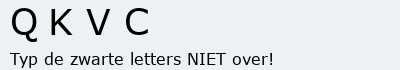 Bevestigingscode