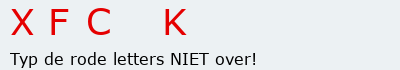 Bevestigingscode