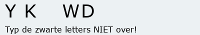 Bevestigingscode