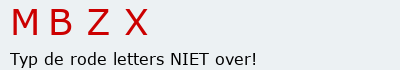 Bevestigingscode