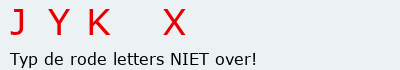 Bevestigingscode