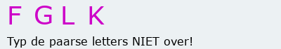 Bevestigingscode