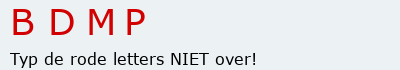 Bevestigingscode