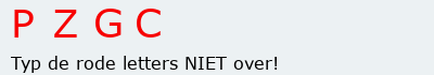 Bevestigingscode
