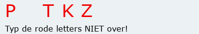 Bevestigingscode