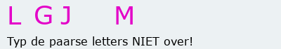 Bevestigingscode