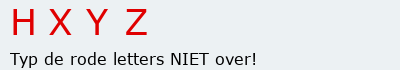 Bevestigingscode
