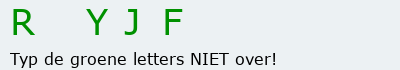 Bevestigingscode