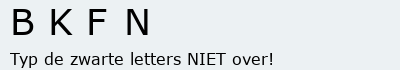 Bevestigingscode