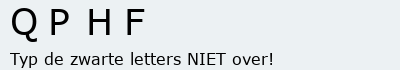 Bevestigingscode