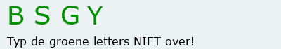 Bevestigingscode