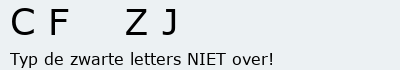 Bevestigingscode