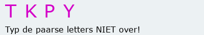 Bevestigingscode