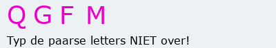 Bevestigingscode
