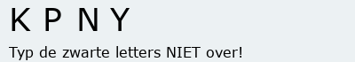 Bevestigingscode