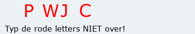 Bevestigingscode