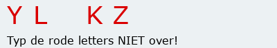 Bevestigingscode