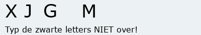 Bevestigingscode