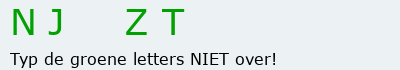Bevestigingscode