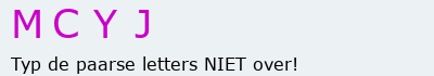Bevestigingscode