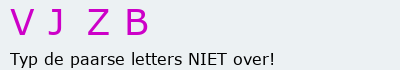 Bevestigingscode