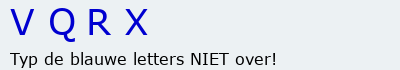Bevestigingscode