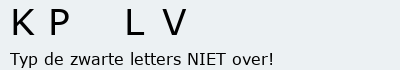 Bevestigingscode