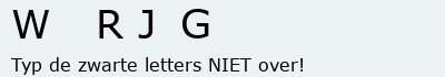 Bevestigingscode
