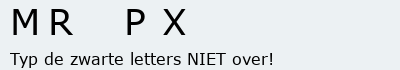 Bevestigingscode