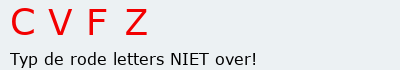 Bevestigingscode