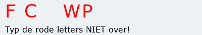 Bevestigingscode