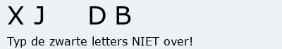 Bevestigingscode