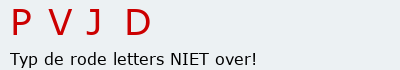 Bevestigingscode