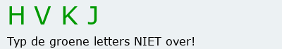 Bevestigingscode