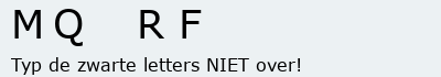 Bevestigingscode
