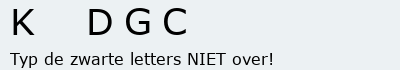 Bevestigingscode