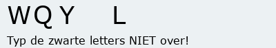 Bevestigingscode